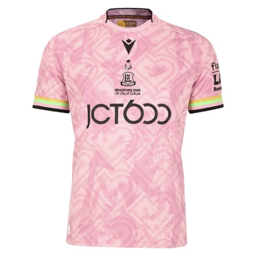 2025-2026 Bradford City Alternative Shirt (Pink)