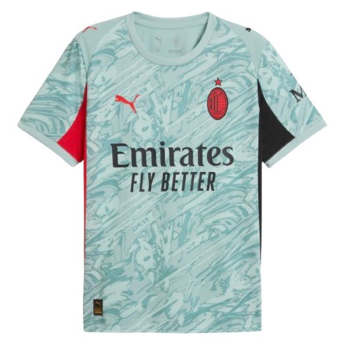 2025-2026 AC Milan Home Goalkeeper Shirt (Modern Mint)