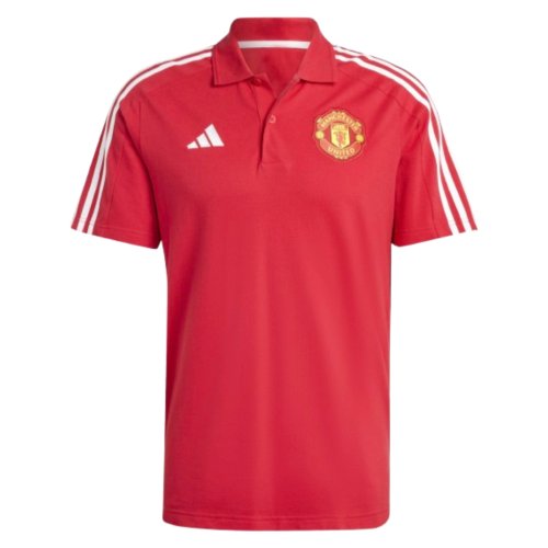 2025-2026 Man Utd DNA Polo Shirt (Red)