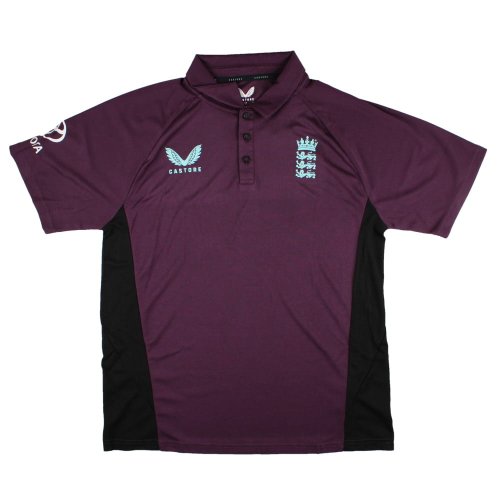 2025-2026 ECB Pro Presentation Polo Shirt - Blackberry Wine/Caviar