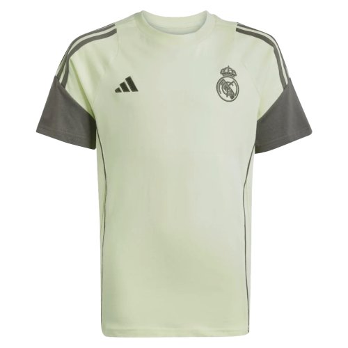 2025-2026 Real Madrid Training Tee (Almost Lime) - Kids