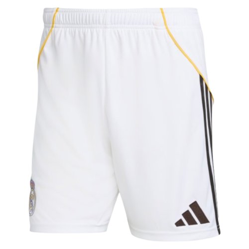 2025-2026 Real Madrid Home Shorts (White)