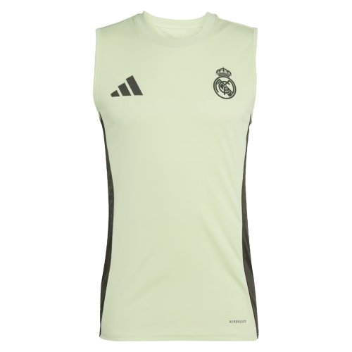 2025-2026 Real Madrid Sleeveless Training Jersey (Almost Lime)