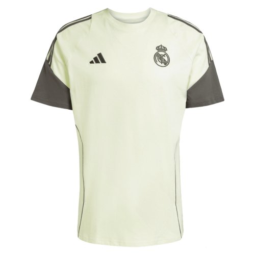 2025-2026 Real Madrid Training Tee (Almost Lime)