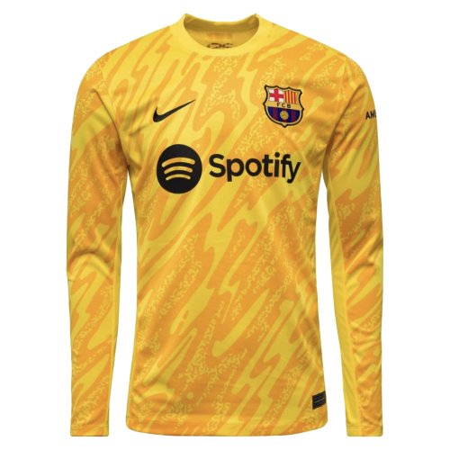 2024-2025 Barcelona Away Goalkeeper Shirt (Yellow)