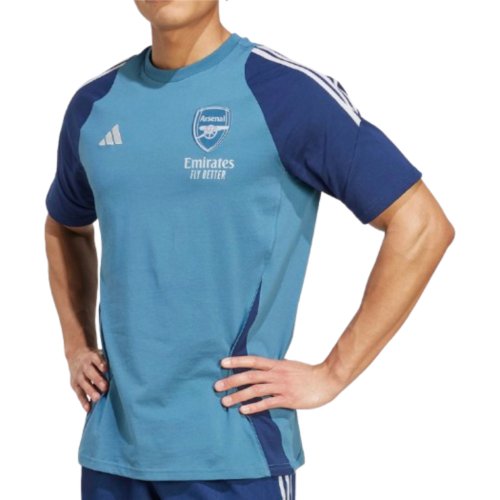 2025-2026 Arsenal Training Tee (Blanch Blue)