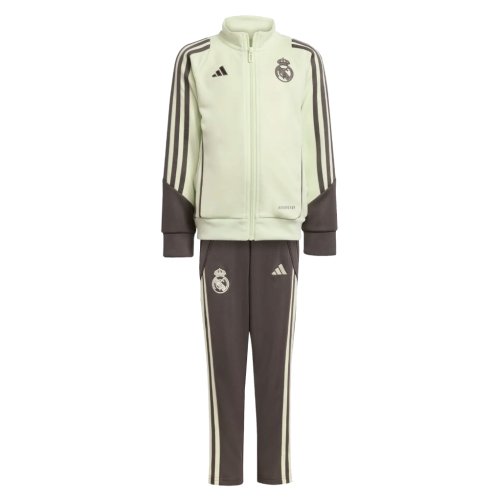 2025-2026 Real Madrid Tracksuit (Almost Lime) - Infants