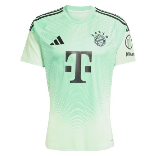 2025-2026 Bayern Munich Home Goalkeeper Shirt (Glory Mint)