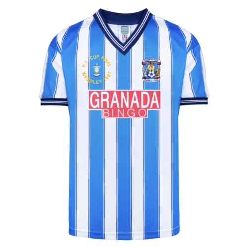 Coventry 1987 FA Cup Final Retro Shirt
