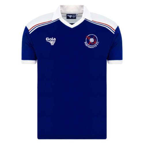 Portsmouth 1980-82 Home Retro Shirt (Gola)