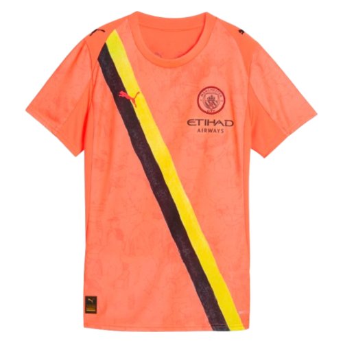 2025-2026 Manchester City CWC Goalkeeper Shirt (Neon Sun) - Womens