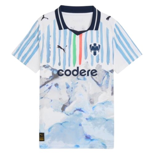 2025-2026 KIDSUPER x CF Monterrey CWC Shirt (White) - Kids