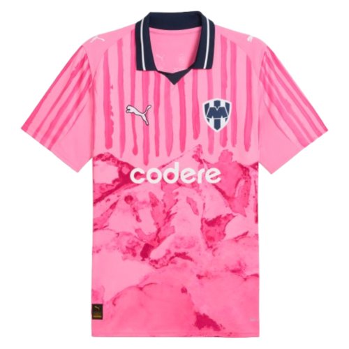2025-2026 KIDSUPER x CF Monterrey Goalkeeper CWC Shirt (Pink)