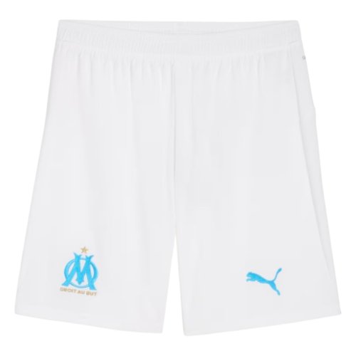 2025-2026 Marseille Home Shorts (White)