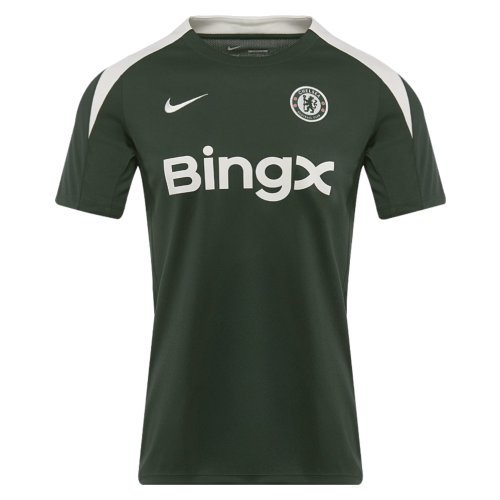 2025-2026 Chelsea Dri-Fit Strike Training Shirt (Green)