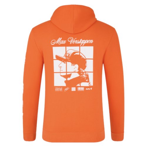 2025 Red Bull Racing MV Puzzle OH Hoodie (Exotic Orange) - Kids