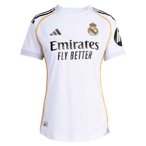 2025-2026 Real Madrid Authentic Home Shirt (Womens)