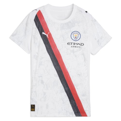 2025-2026 KIDSUPER x Manchester City CWC Shirt (White) - Womens