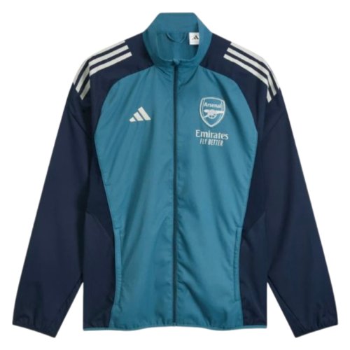 2025-2026 Arsenal Presentation Jacket (Blanch Blue)