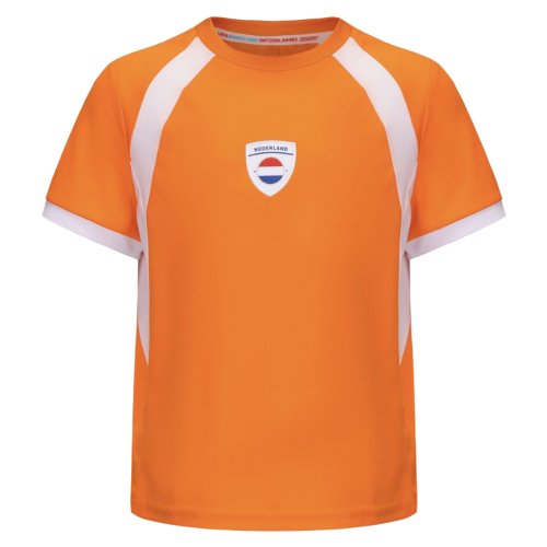2025 Netherlands WEC Poly T-shirt (Orange) - Kids