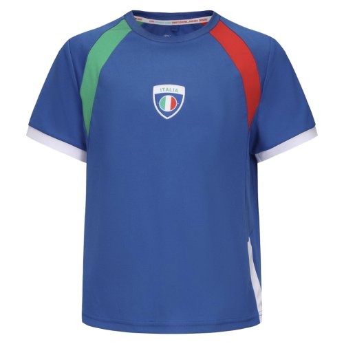 2025 Italy WEC Poly T-shirt (Blue) - Kids