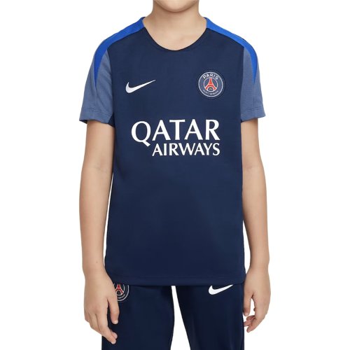 2025-2026 PSG Dri-Fit Strike Training Shirt (Navy) - Kids