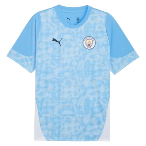 2025-2026 Man City Training Jersey (Light Blue)