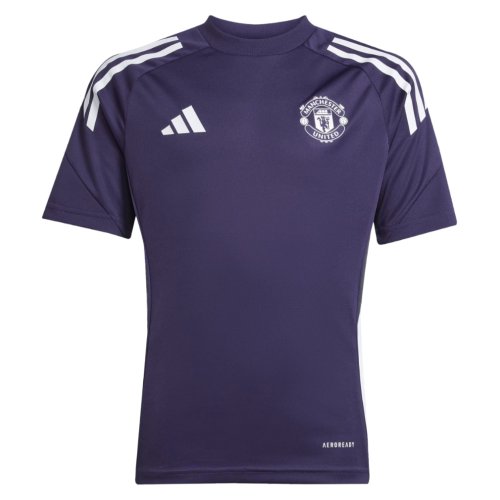 2025-2026 Man Utd Training Jersey (Aurora Plum) - Kids