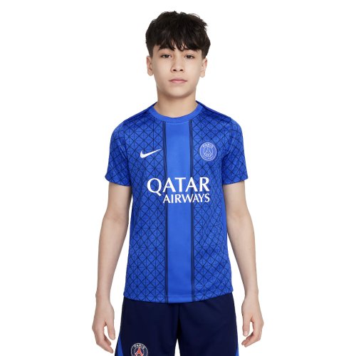 2025-2026 PSG Academy Pro Home Pre Match Shirt (Royal) - Kids