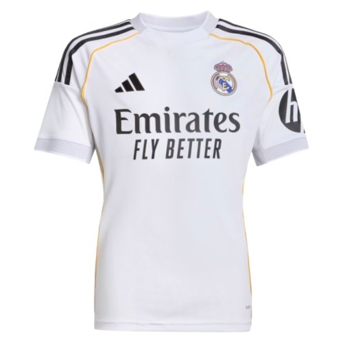 2025-2026 Real Madrid Home Shirt (Kids)