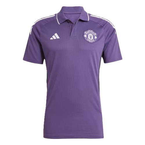 2025-2026 Man Utd Polo Shirt (Aurora Plum)