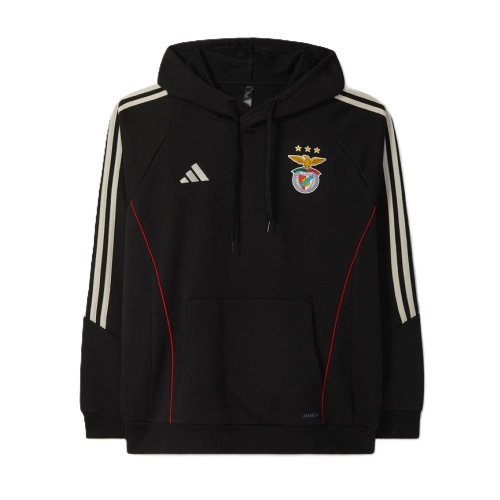 2025-2026 Benfica Hooded Top (Black)