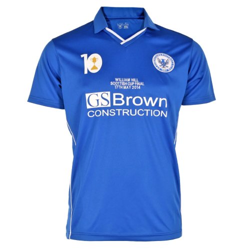 St Johnstone Scottish Cup 10th Anniversary Retro Shirt