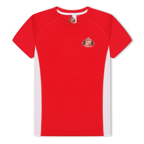 Sunderland Poly T-Shirt (Red) - Kids