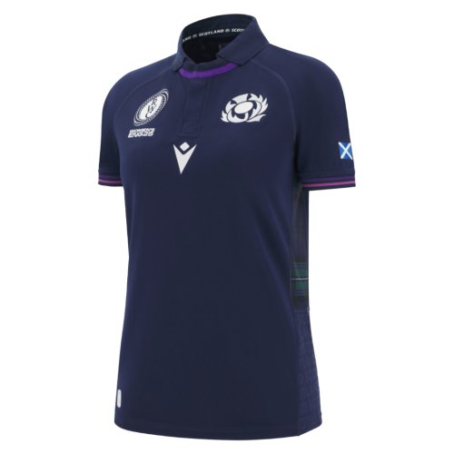 2025-2026 Scotland Home WRWC Poly Rugby Shirt (Womens)