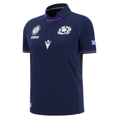 2025-2026 Scotland Home WRWC Poly Rugby Shirt