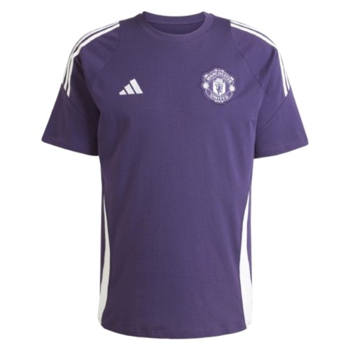 2025-2026 Man Utd Training Tee (Aurora Plum)