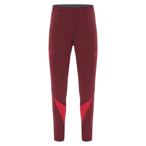 2025-2026 Wales WRU Training Player Pants (Deep Red)