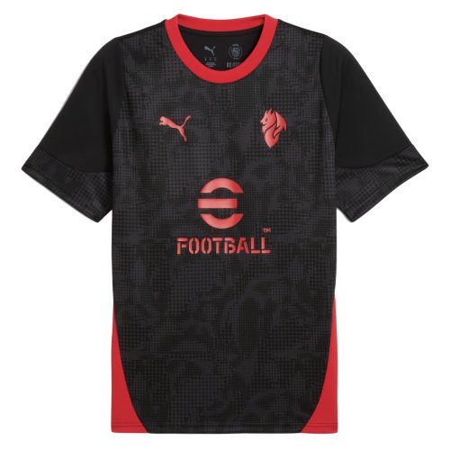 2025-2026 AC Milan Training Jersey (Black)