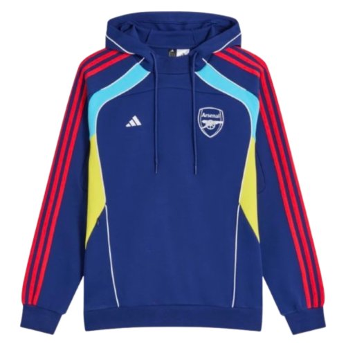 2025-2026 Arsenal UBP Doubleknit Hoody (Victory Blue)