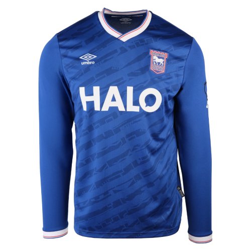 2025-2026 Ipswich Town Long Sleeve Home Shirt