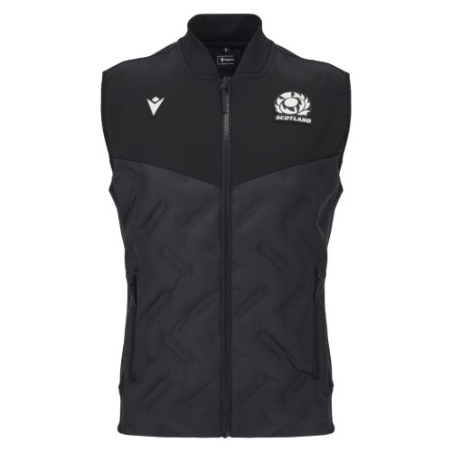 2025-2026 Scotland Rugby Ath Padded Gilet (Navy)