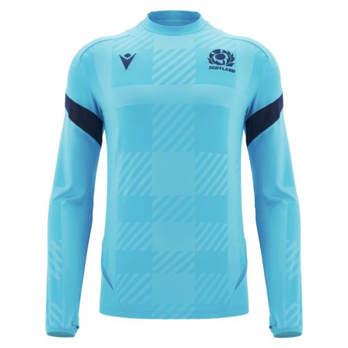 2025-2026 Scotland Rugby Training Sweatshirt (Sky)