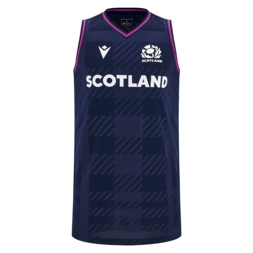 2025-2026 Scotland Rugby Basketball Singlet (Navy)
