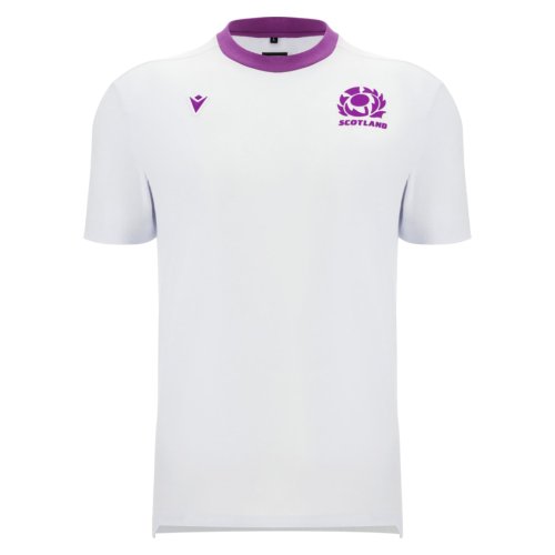 2025-2026 Scotland Rugby Ath Cotton Tee (White)