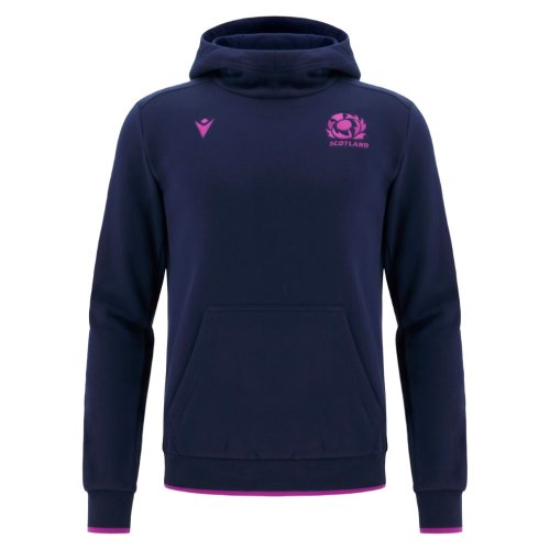 2025-2026 Scotland Rugby Travel Hoody (Navy) - Kids