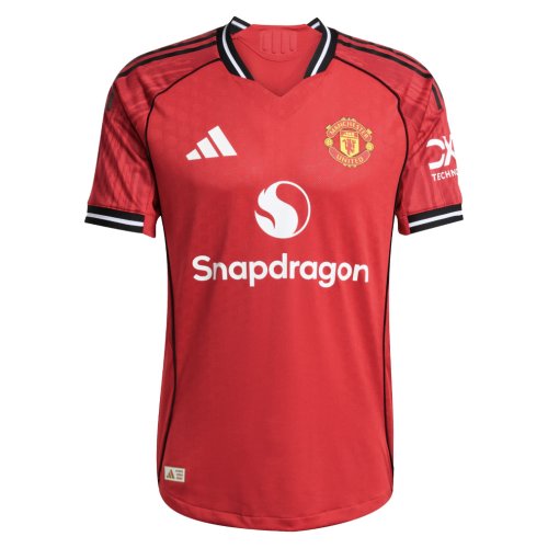 2025-2026 Man Utd Authentic Home Shirt