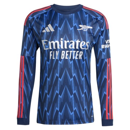 2025-2026 Arsenal Long Sleeve Away Shirt