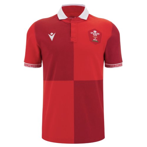 2025-2026 Wales WRU Home Cotton Rugby Shirt