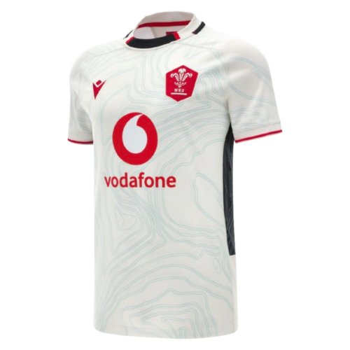 2025-2026 Wales WRU Away Slim Fit Rugby Shirt